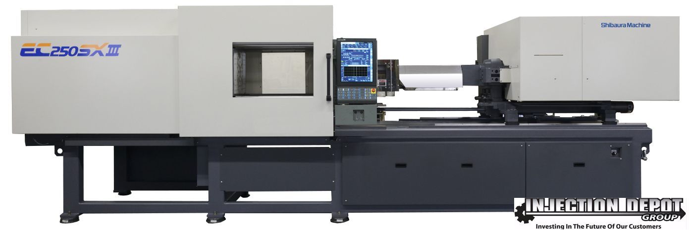 SHIBAURA MACHINE EC250SXIIIV70-U48 8B Horizontal Injection Moulding Machines | INJECTION DEPOT GROUP