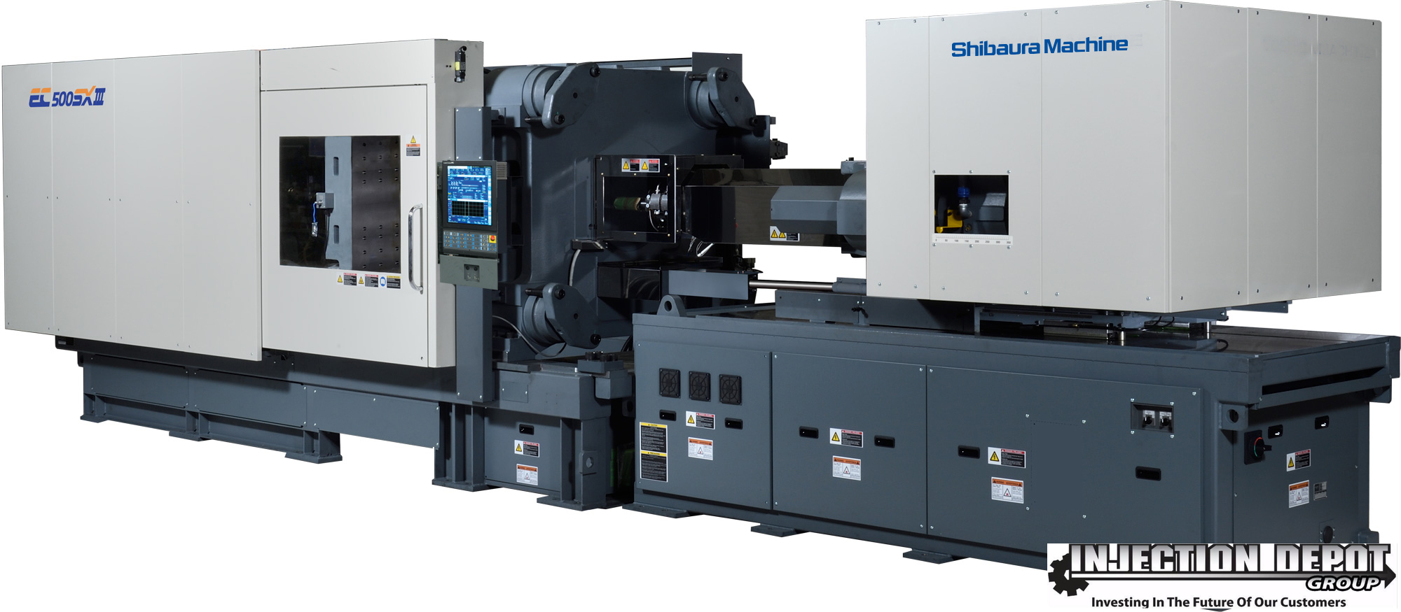 SHIBAURA MACHINE EC500SXIIIV70-i26 B Horizontal Injection Moulding Machines | INJECTION DEPOT GROUP