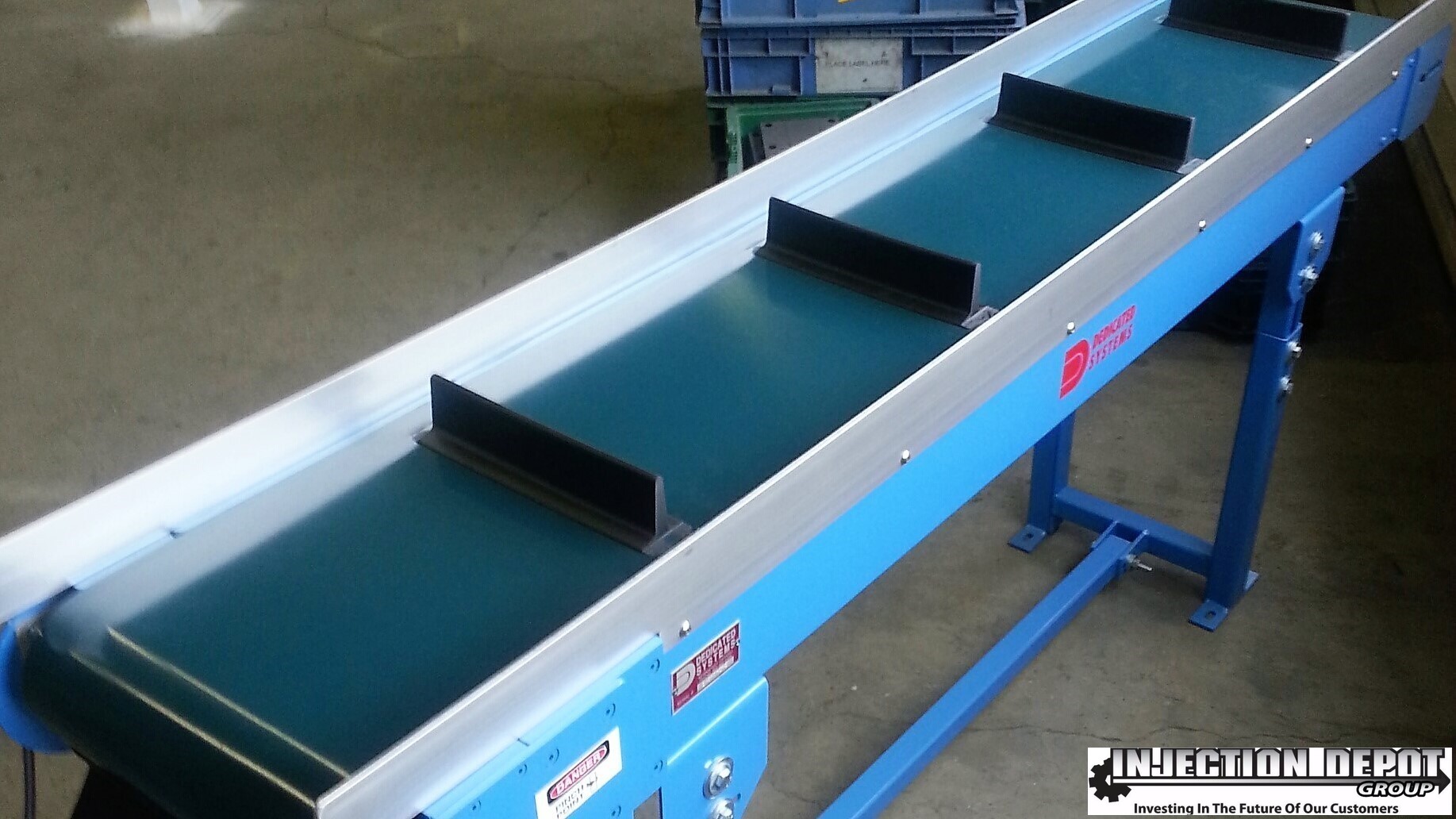 Dedicated Conveying Belt Conveyors | INJECTION DEPOT GROUP