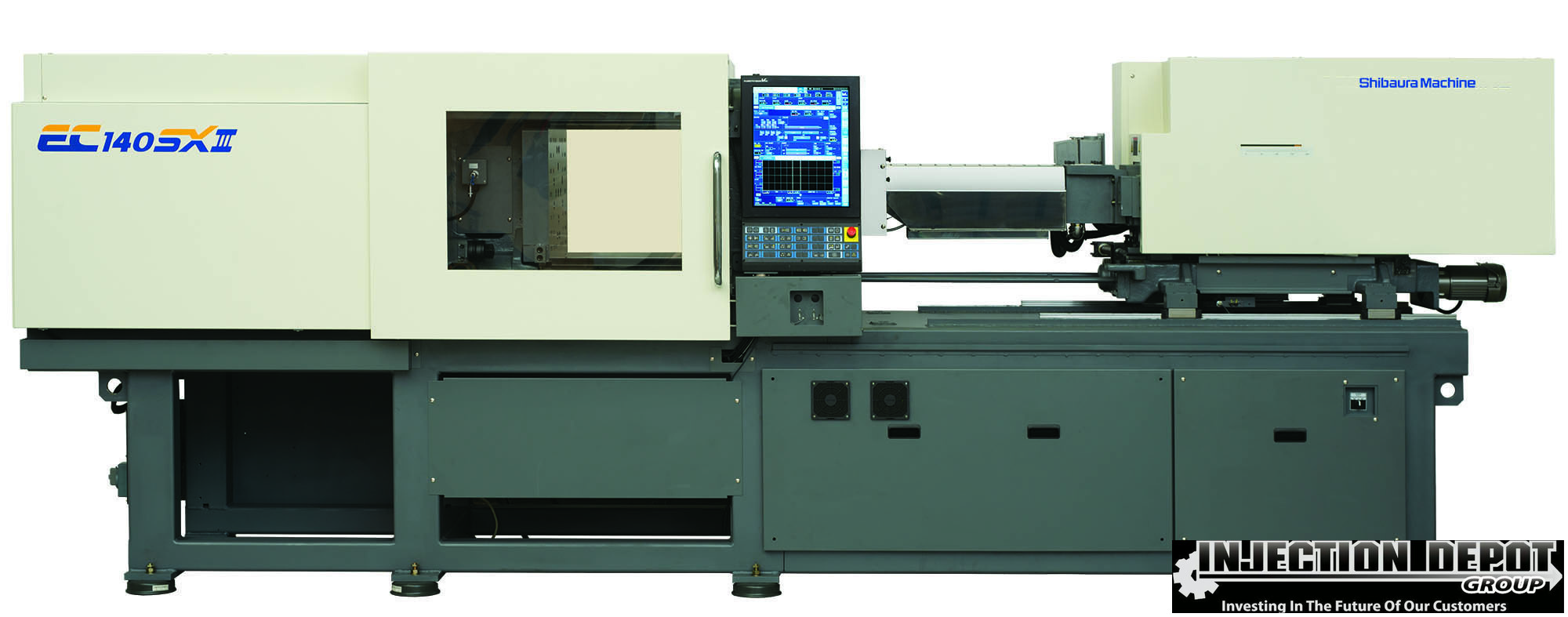 SHIBAURA MACHINE EC200SXIIIV70-U34_2Y Horizontal Injection Moulding Machines | INJECTION DEPOT GROUP