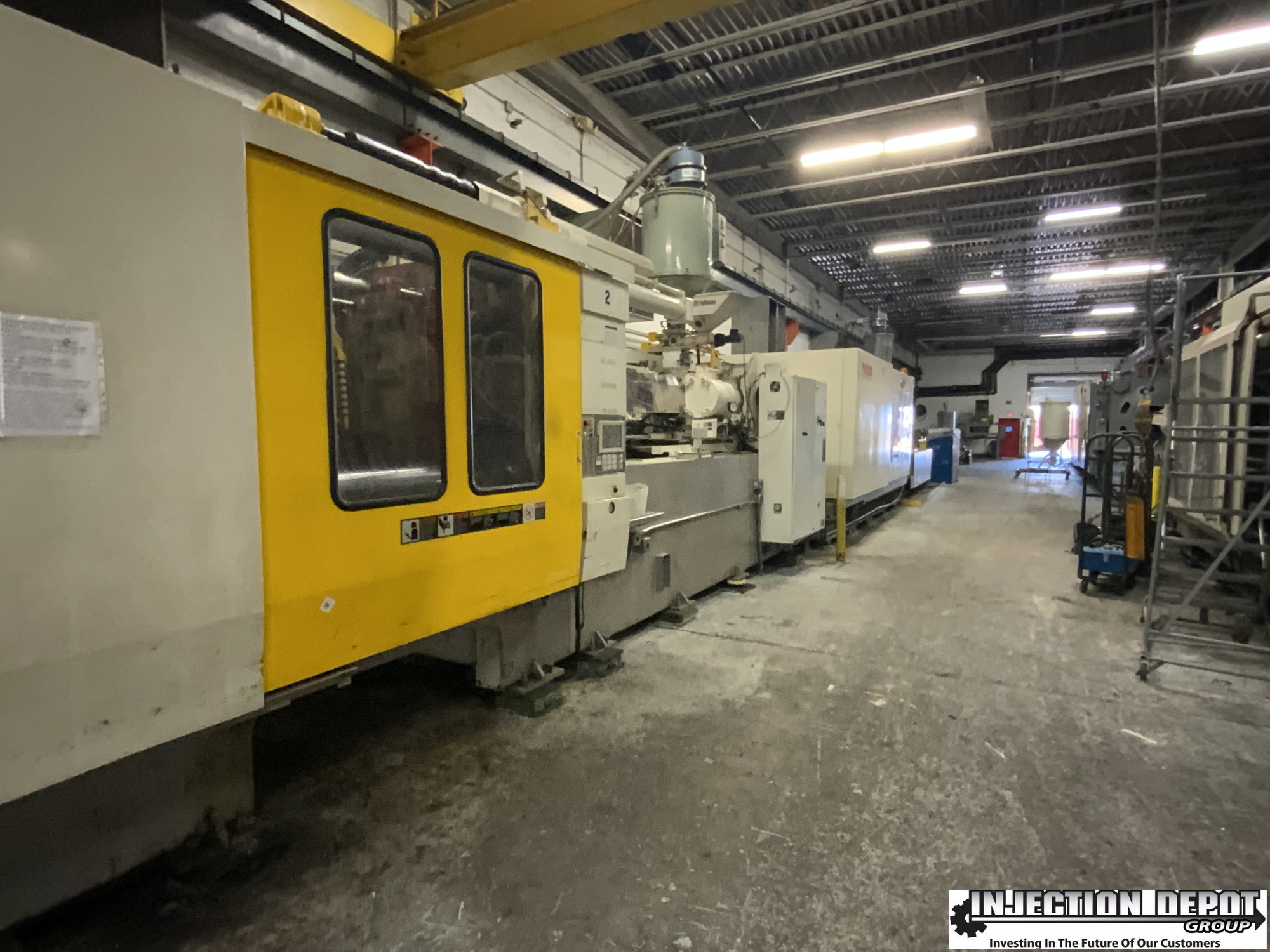 1999 TOSHIBA ISGT720V10-81B Horizontal Injection Moulding Machines | INJECTION DEPOT GROUP