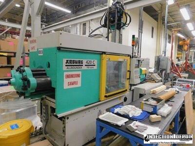 2002 ARBURG 420C-1000 2 Shot Rotary Horizontal Injection Moulding Machines | INJECTION DEPOT GROUP