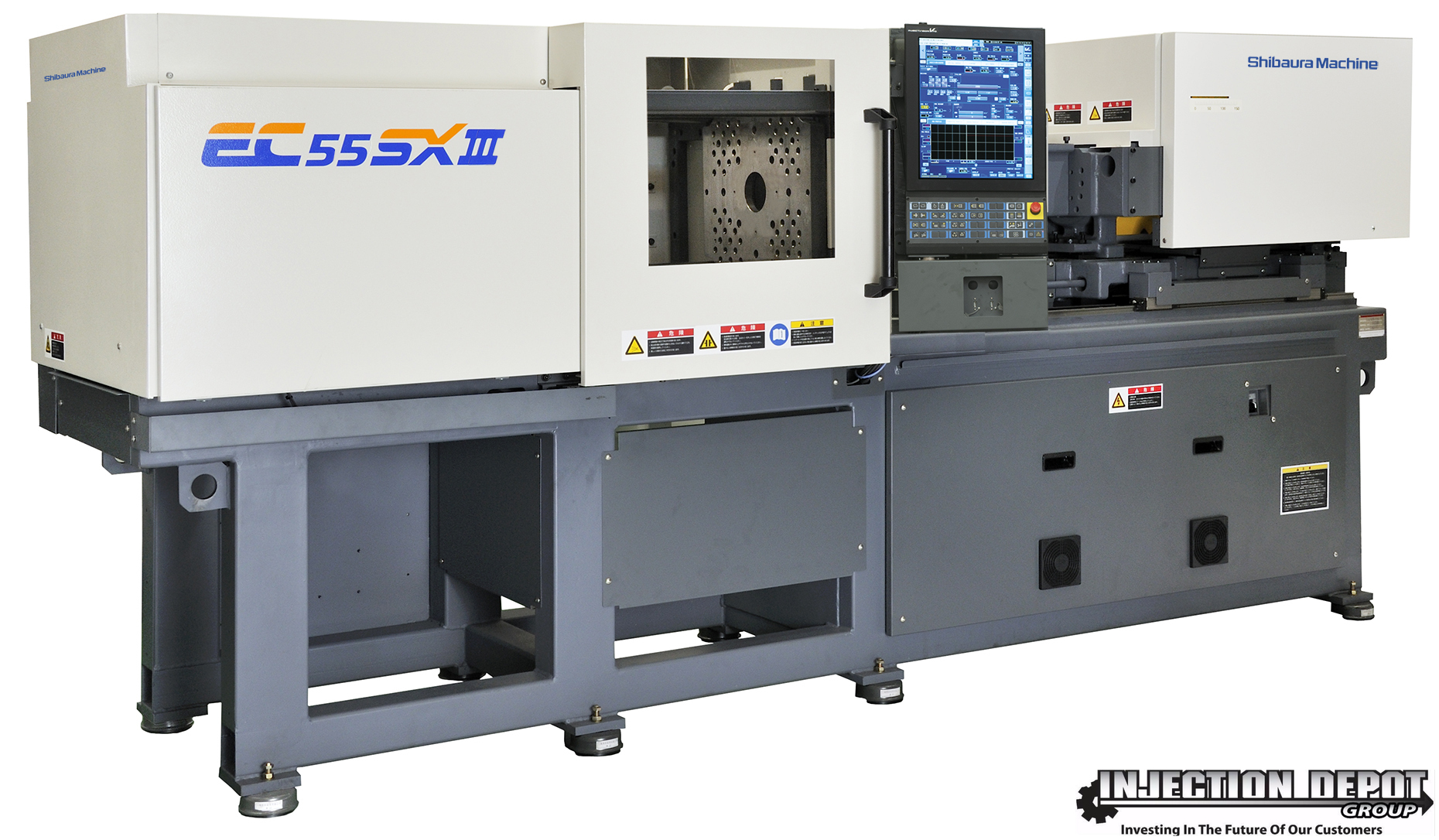 Shibaura Machine EC55SXIIIV70-U1.5 1Y Horizontal Injection Moulding Machines | INJECTION DEPOT GROUP
