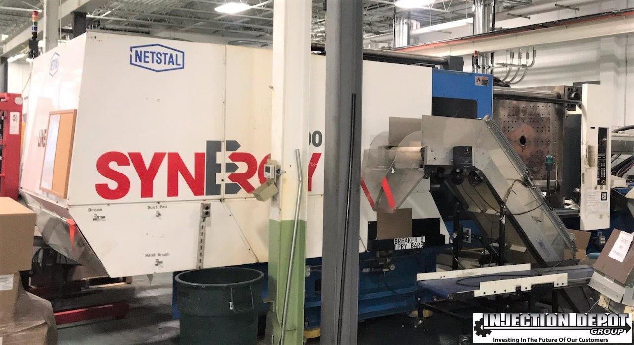 2002 NETSTAL Synergy S-5000-3700-E Horizontal Injection Moulding Machines | INJECTION DEPOT GROUP