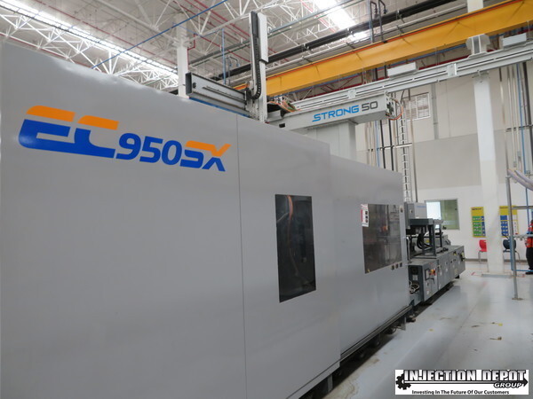 2018 TOSHIBA MACHINE EC950SXV50-4B/10A 2-COLOR Horizontal Injection Moulding Machines | INJECTION DEPOT GROUP