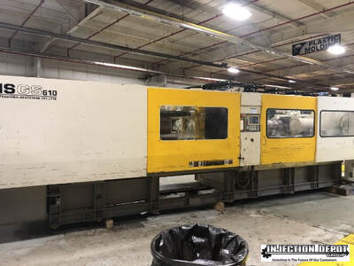 2000 TOSHIBA ISGS-610-WV10-59B Horizontal Injection Moulding Machines | INJECTION DEPOT GROUP