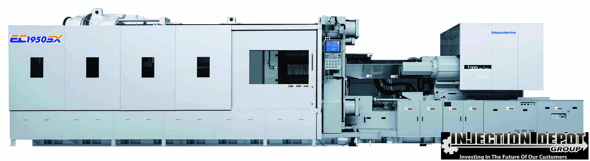SHIBAURA MACHINE EC1950SXIIIV70-i155 A Horizontal Injection Moulding Machines | INJECTION DEPOT GROUP