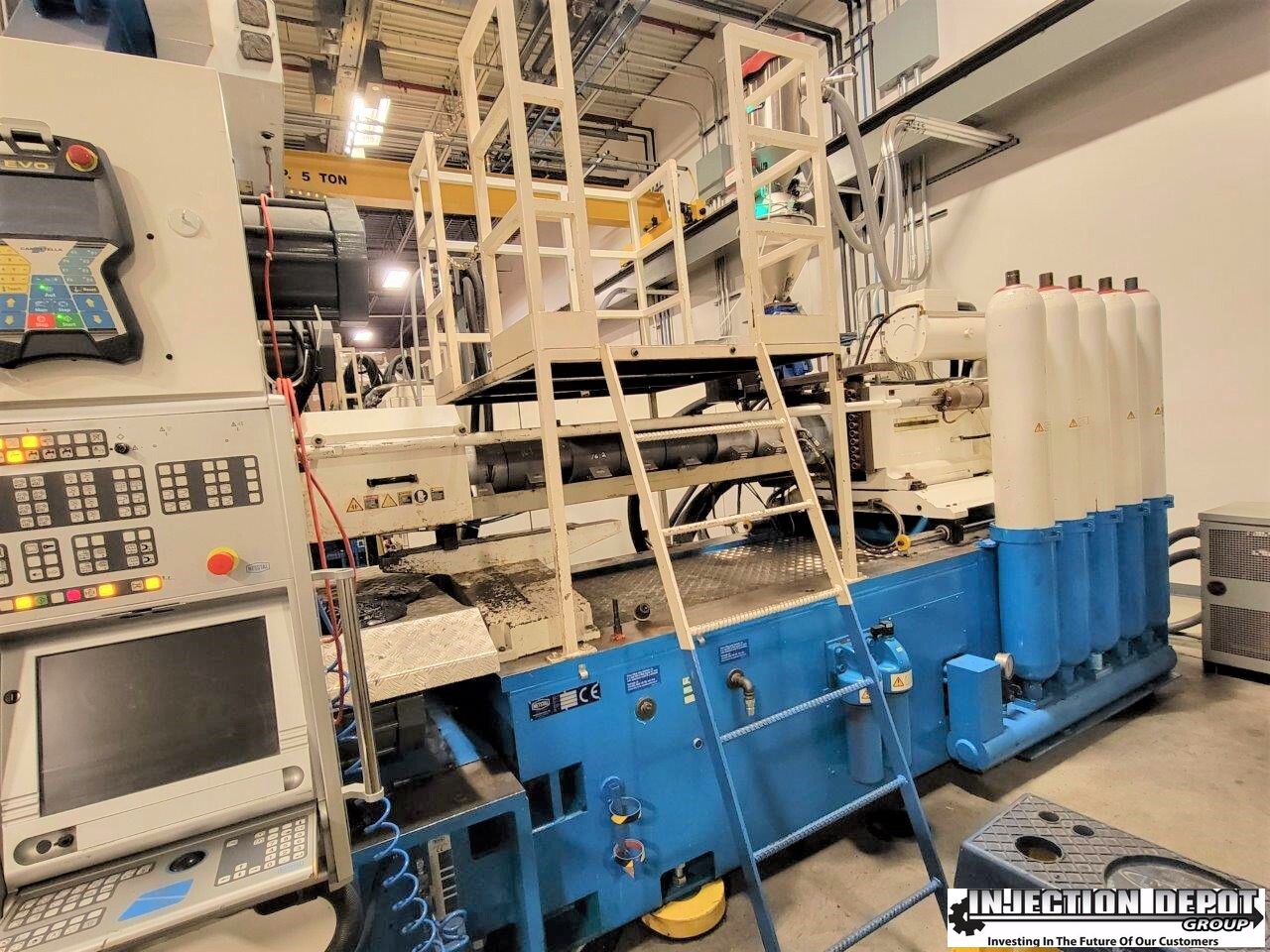 2009 NETSTAL Synergy S-6000-3700-E Horizontal Injection Moulding Machines | INJECTION DEPOT GROUP