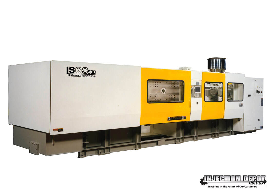 SHIBAURA MACHINE ISGS500 Horizontal Injection Moulding Machines | INJECTION DEPOT GROUP