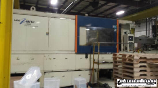 2010 UBE UZ 1500 Z-MAX SERIES HORIZONTAL INJECTION MOULDING MACHINES | INJECTION DEPOT GROUP