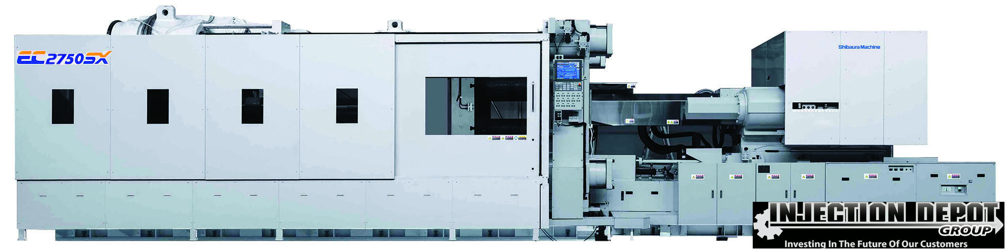 SHIBAURA MACHINE EC2750SXIIIV70-i215 AM Horizontal Injection Moulding Machines | INJECTION DEPOT GROUP