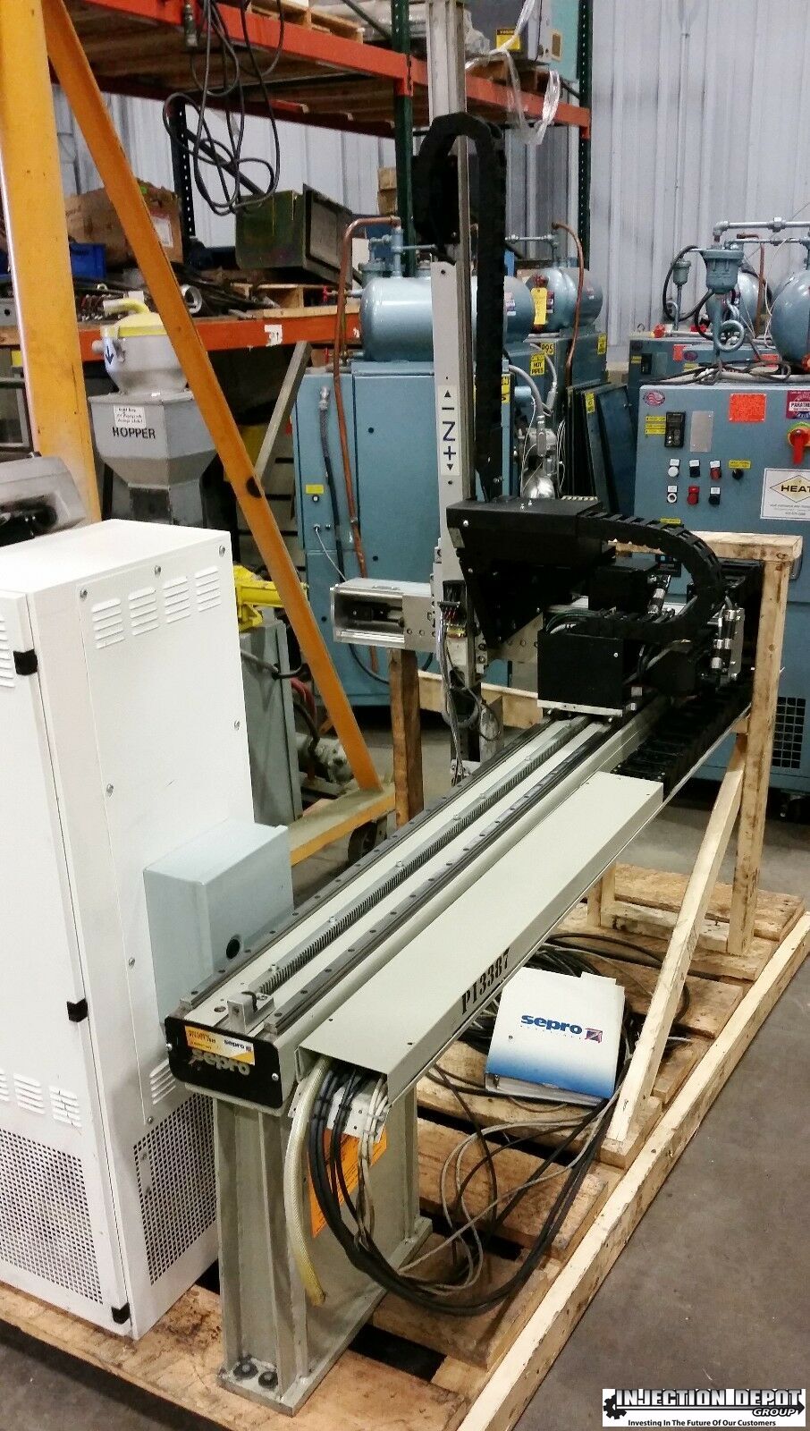 2006 SEPRO AXESS 10 S3 3 Robots | INJECTION DEPOT GROUP