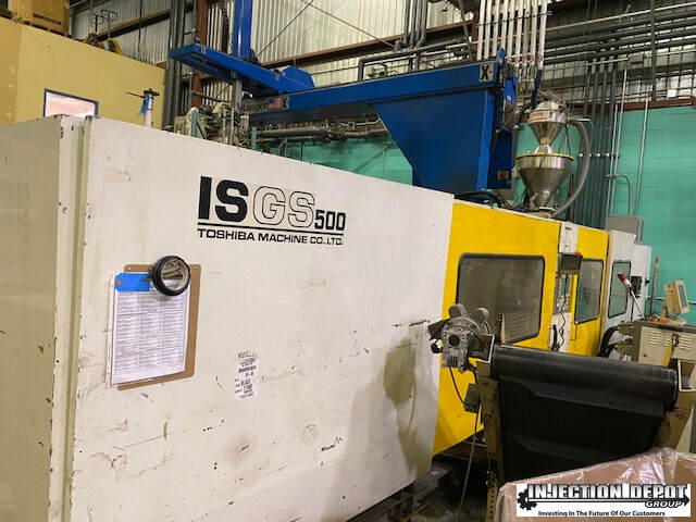 1997 TOSHIBA ISGS500-27AT Horizontal Injection Moulding Machines | INJECTION DEPOT GROUP