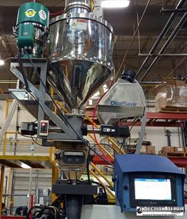 Ampacet DualSave injection molding Grav 3L + Vol 6L Color Feeders | INJECTION DEPOT GROUP