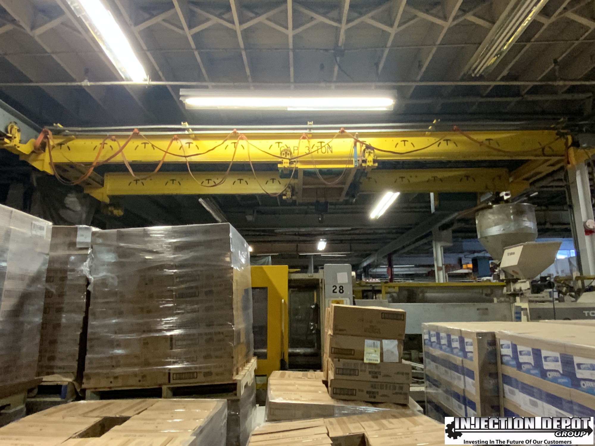 Demag P & G 3 ton Auxiliary Equipment | INJECTION DEPOT GROUP